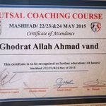 مربی فوتسال و فوتبال