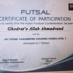 مربی فوتسال و فوتبال