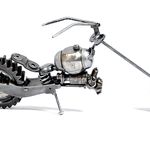 آموزش مجسمه سازی با ( فلزهای بازیافتی )