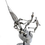 آموزش مجسمه سازی با ( فلزهای بازیافتی )