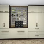 طراحی و ساخت  نصب و تعمیر  انواع کمد دیواری و کابینت آشپزخانه