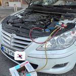 شارژ گاز کولر اتومبیل اکترومکانیک سامان