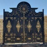 آهنگری ابتکارتولیدکننده دربهای آهنی