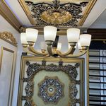 فروش انواع گل سقفی گلویی  لوستر ترمووال