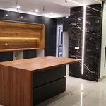 کابینت آشپزخانه و دکوراسیون فرم چوب