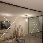 شیشه سکوریت پارتیشن شیشه ای نصب