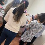 آموزش لاین تخصصی کراتین و رنگ و لایت