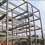 اسکلت فلزی و بتنی