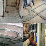 تاسیسات لوله کشی وبرقکاری ساختمانی