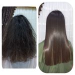 رنگ و لایت و کراتین مو