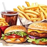 مینی فست فود a