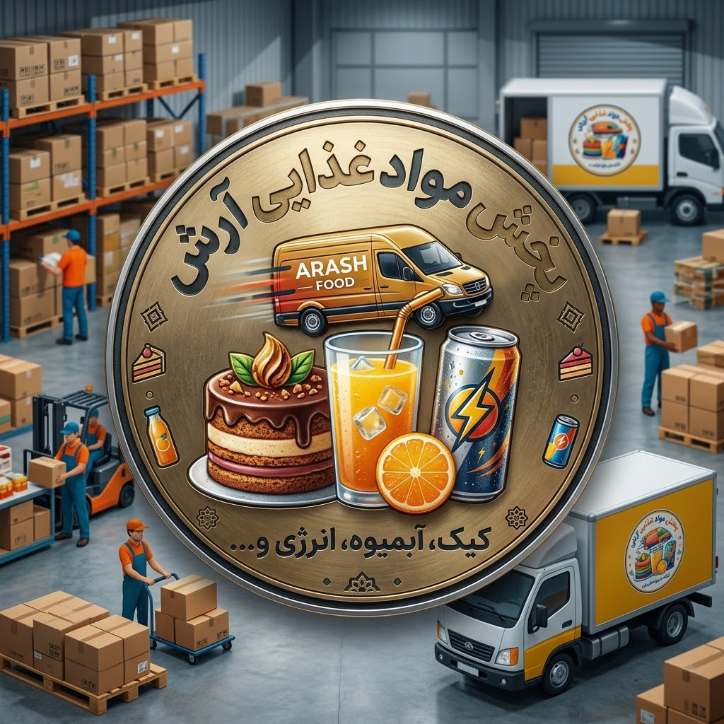 پخش مواد غذایی ارش عزیزخانی