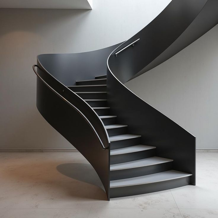 پله گردان اسپیرال