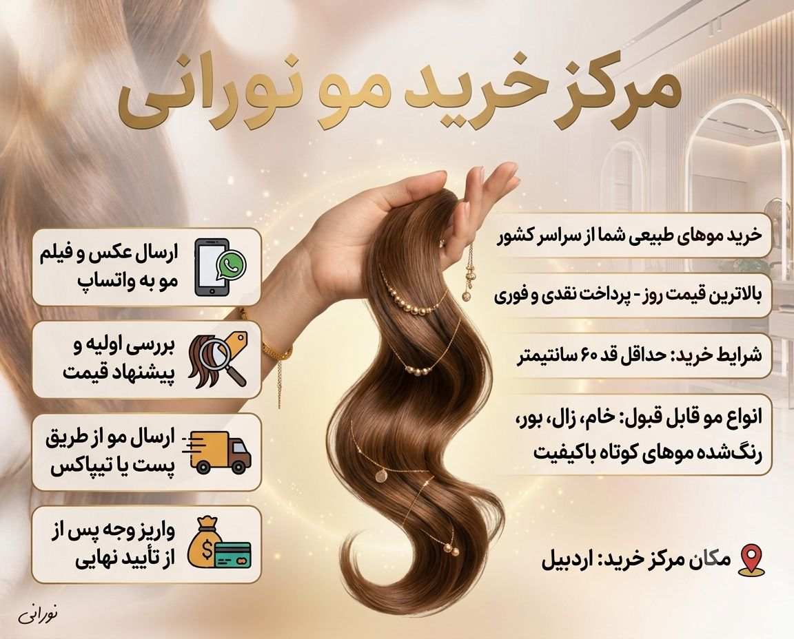 مرکز خرید مو نورانی