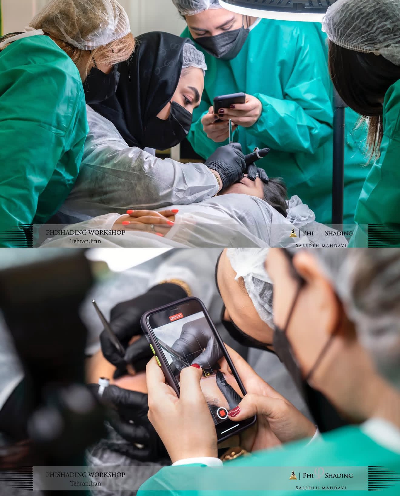 خدمات زیبایی آکادمی سعیده مهدوی