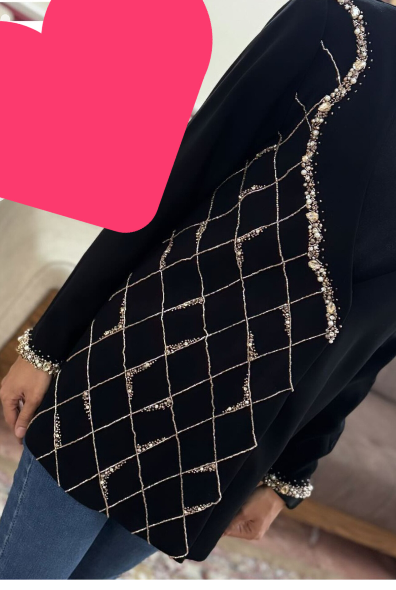 جواهردوزی و تزئینات لباس کریستال