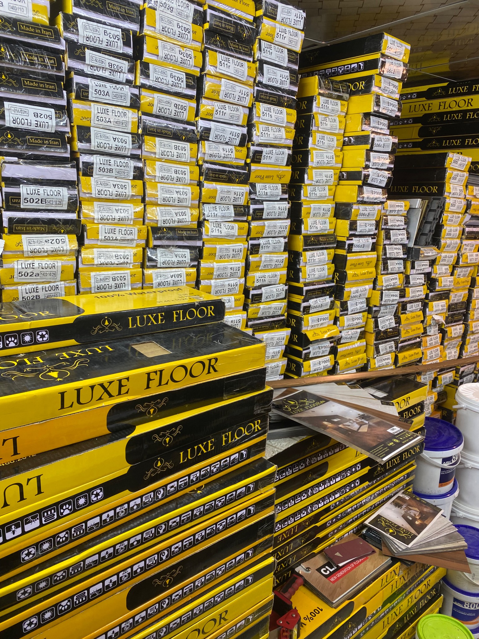 انبار پخش کفپوش پارکت پرهام لایودکور1500