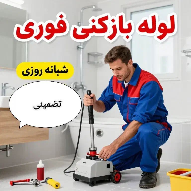 لوله بازکنی کل فردیس کرج شبانه روزی فوری