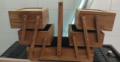 صنایع چوبی (جعبه خیاطی |ابزار تاشو)محمد