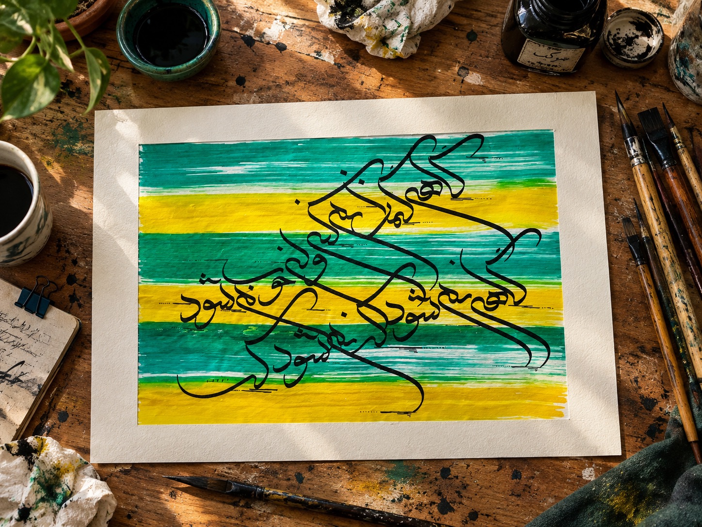 اموزش کالیگرافی