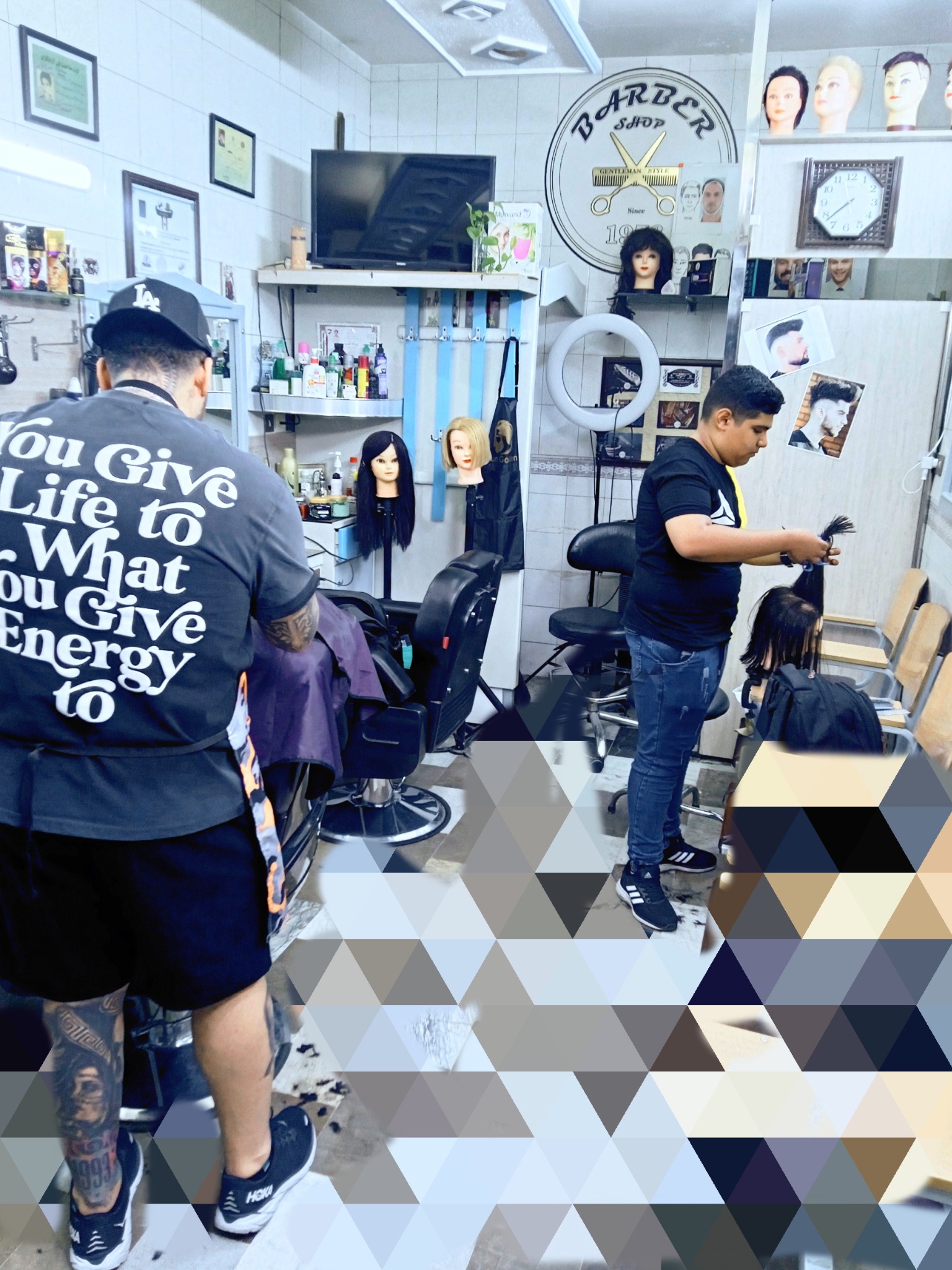 آموزش خصوصی آرایشگری مردانه روشن