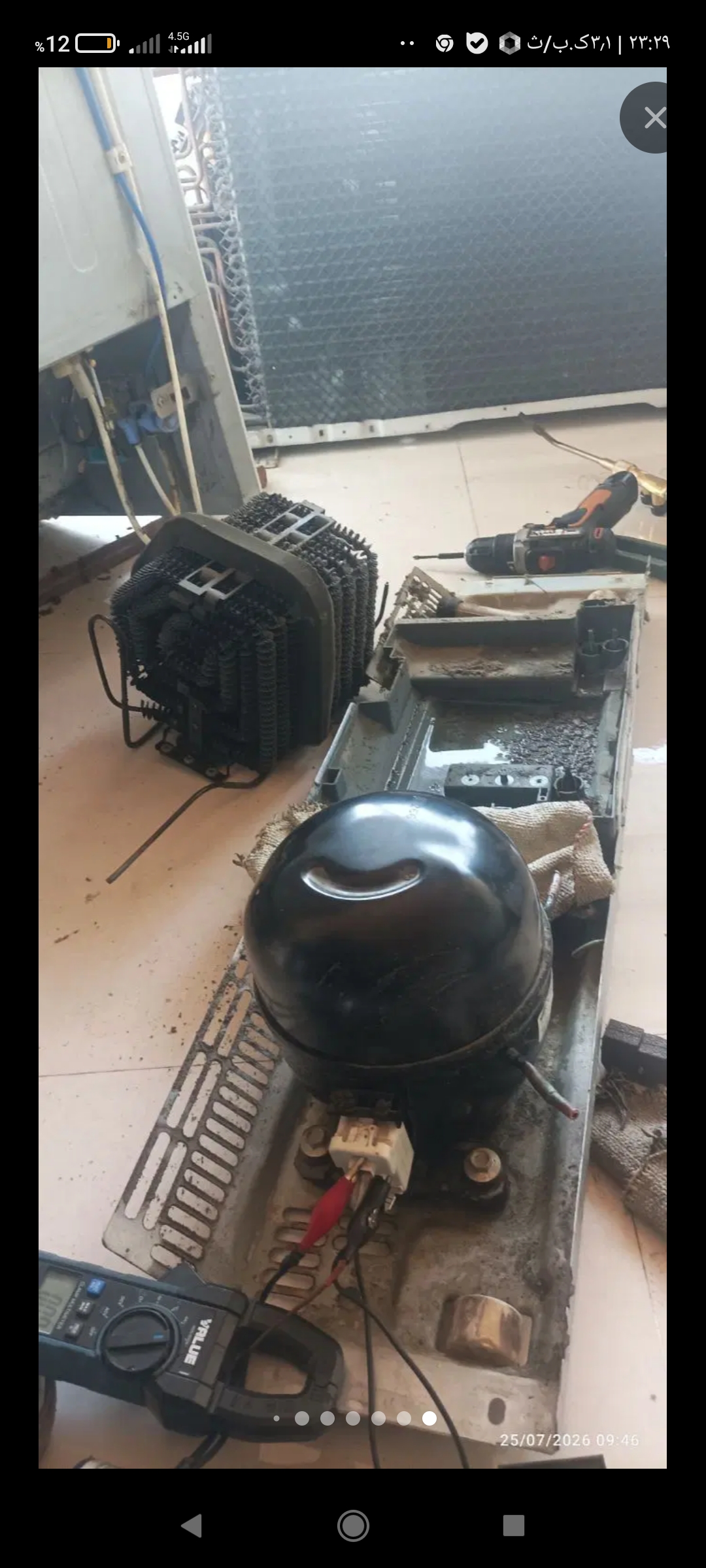 خدمات فنی نصب وتعمیرپکیج کولرگازی یخچال