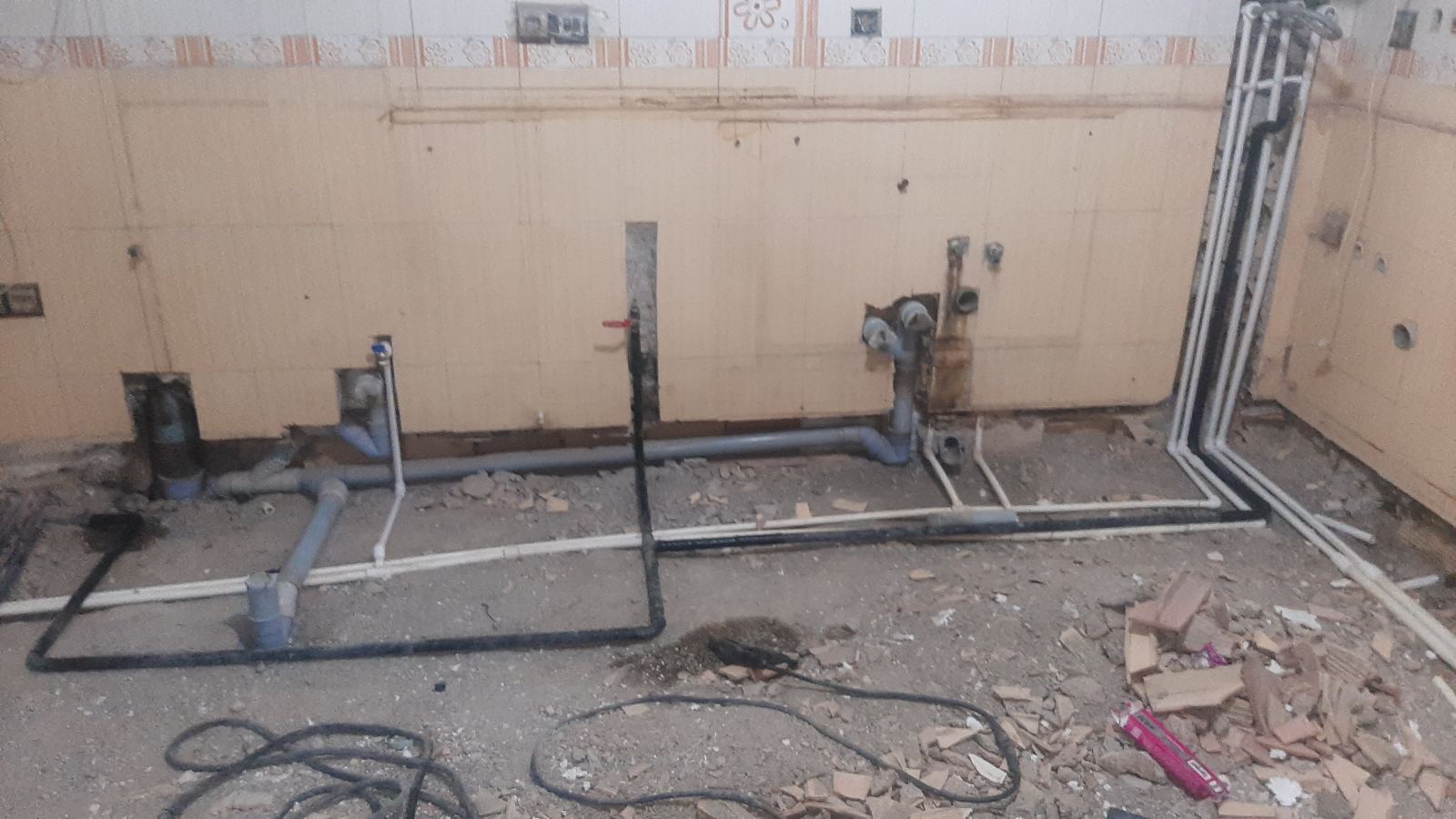 لوله کشی گاز شرکت پرگاز شعله بهشتی