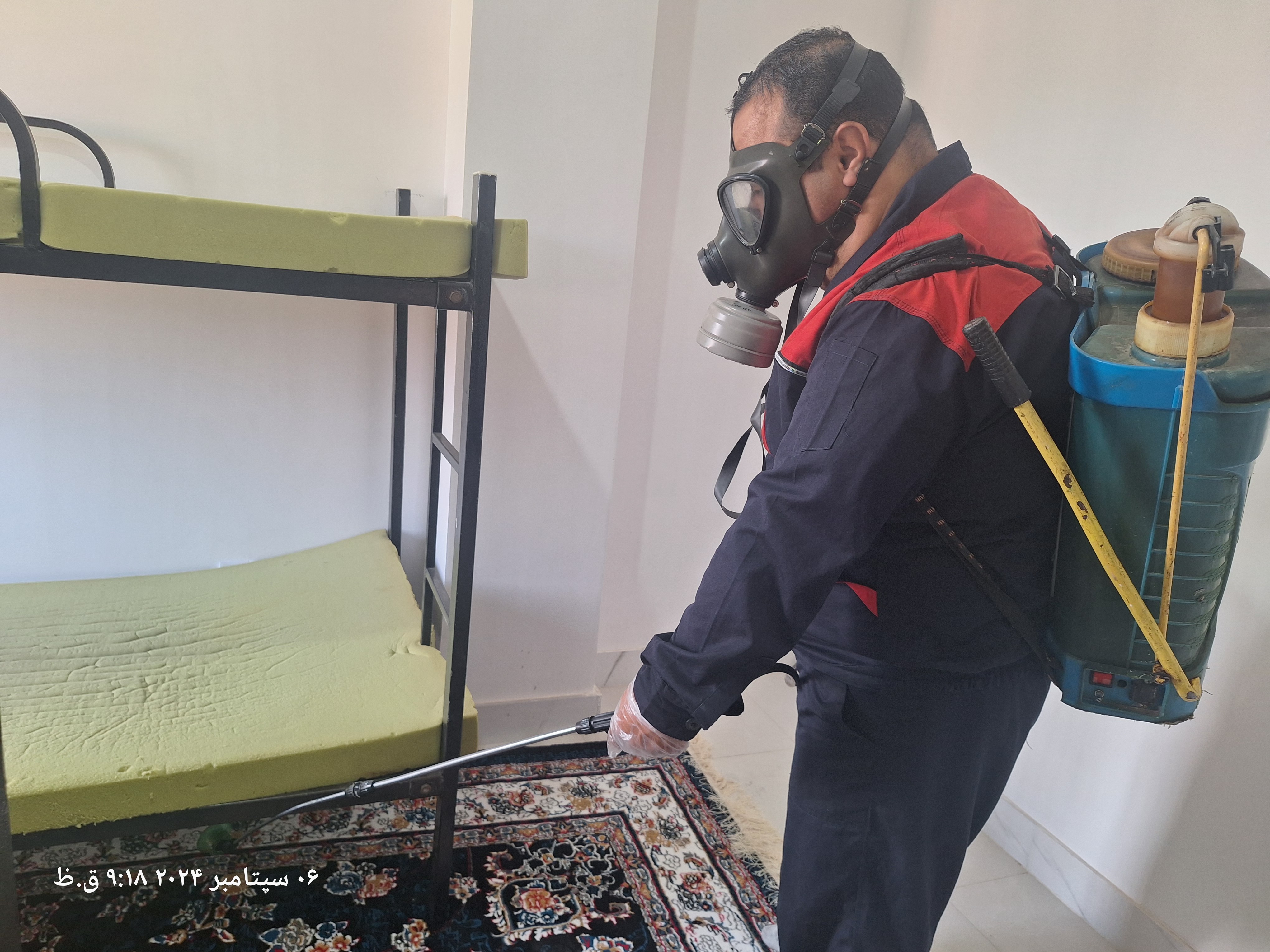 خدمات سمپاشی تخصصی آفت مبارز محیط گرگان