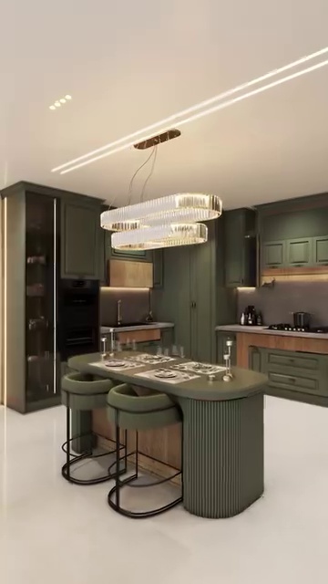 کابینت و سیستم آشپزخانه مربع