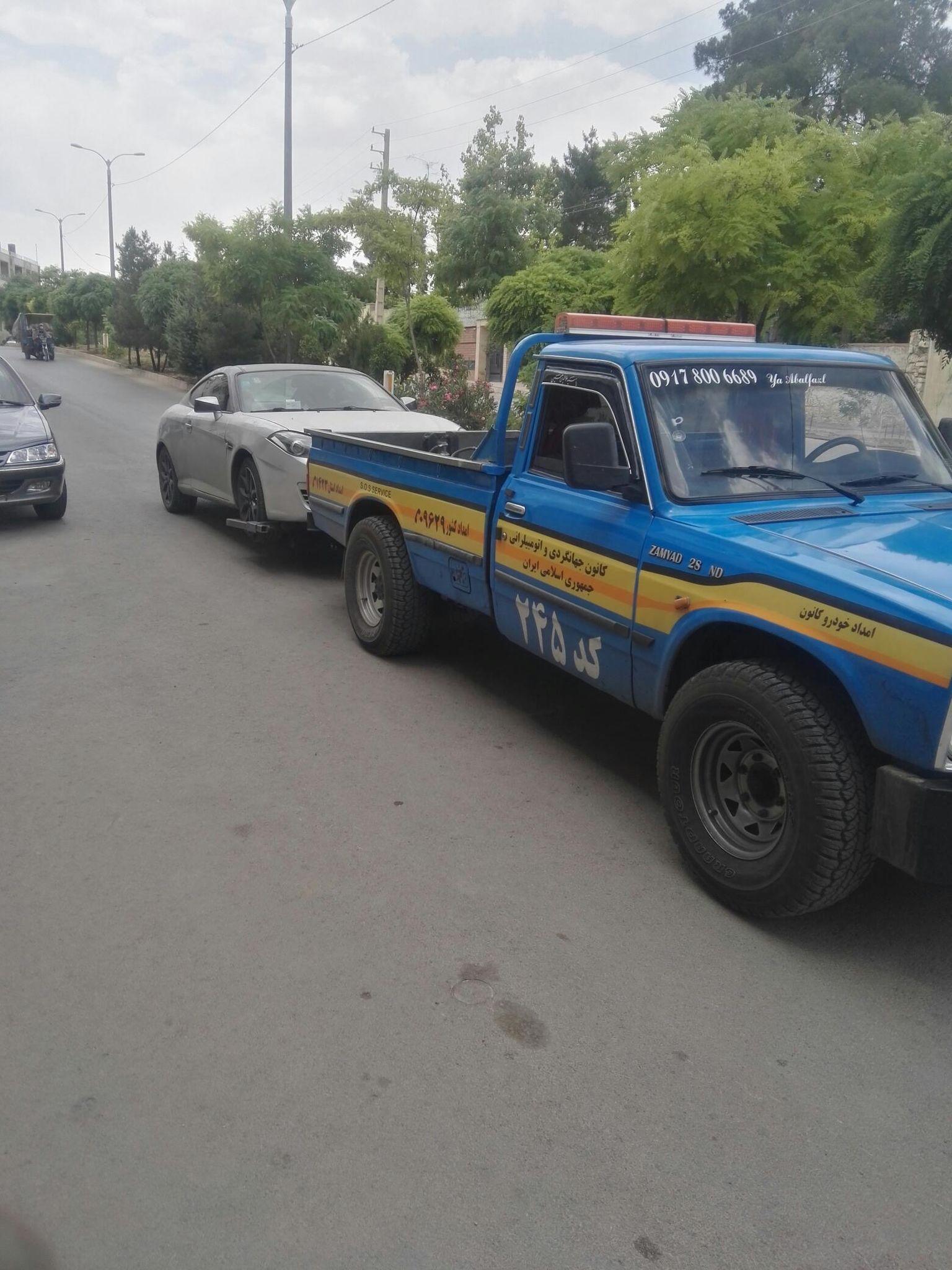 امداد خودرو یدک کش نیسان شیراز