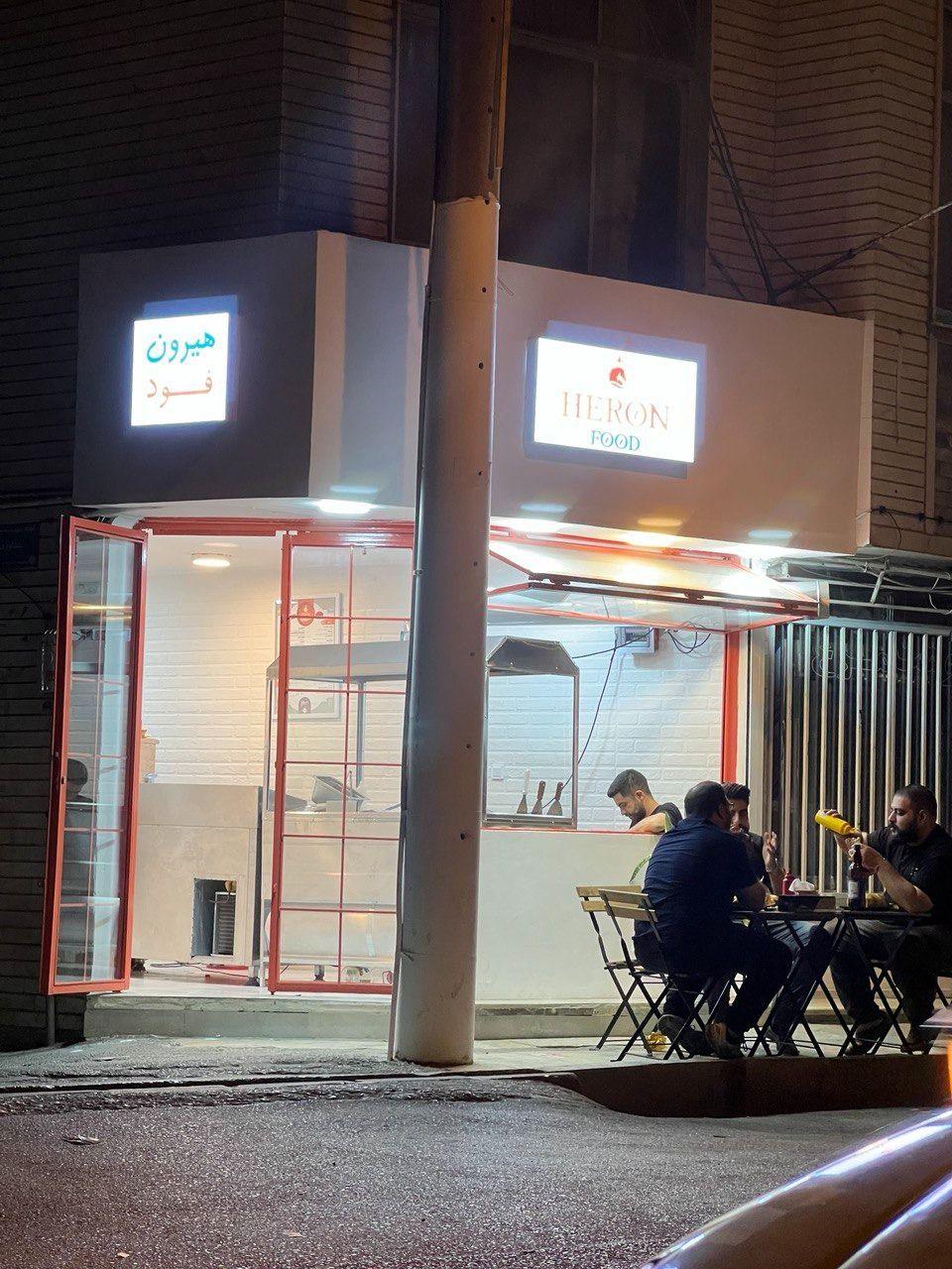 پیتزا ساندویچ هیرون فود