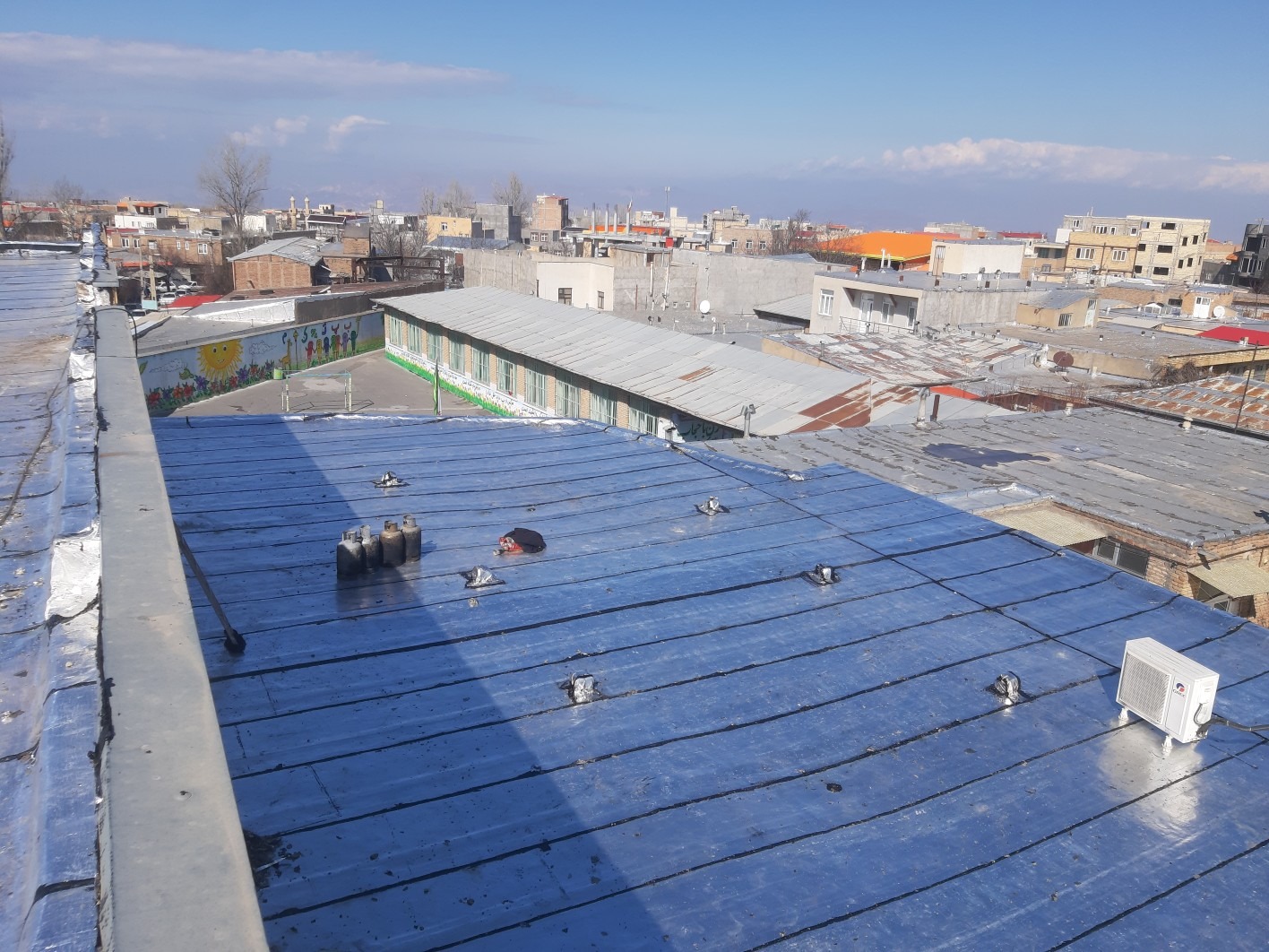 ایزوگام قیرگونی. اسفالت