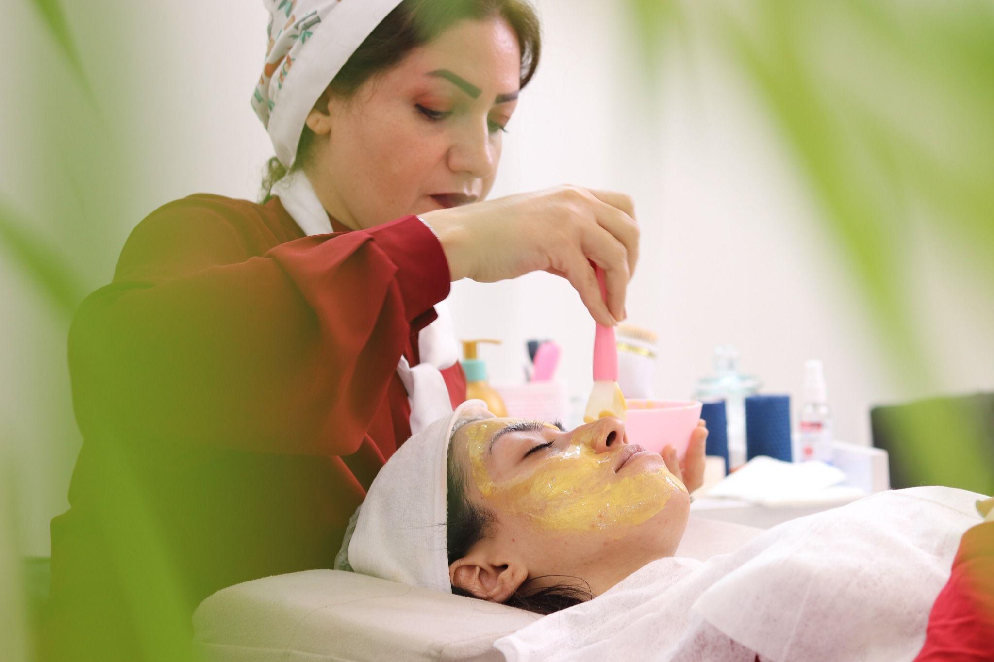 فیشیال و پاکسازی پوست قربانی