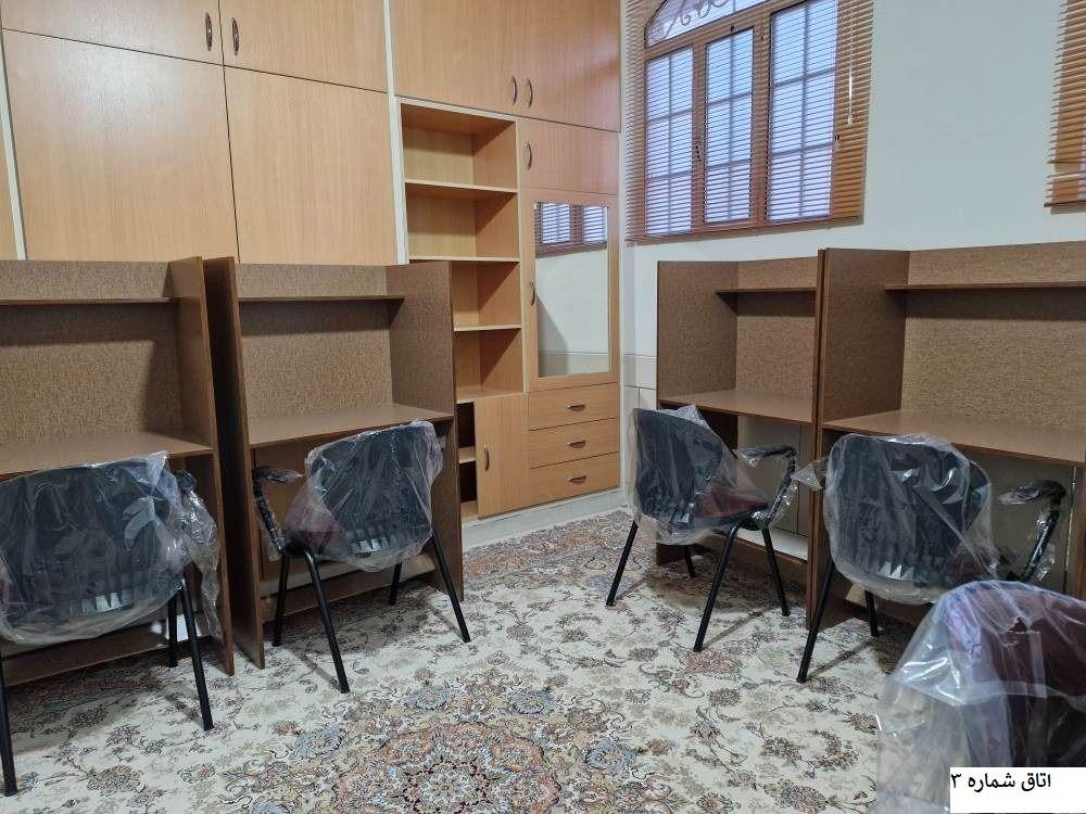 سالن مطالعه دخترانه ی نور