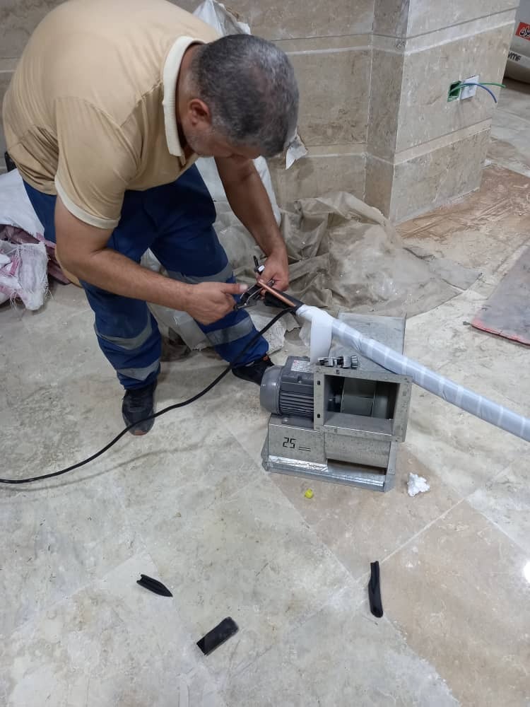 تعمیرات کولر گازی رضایتی