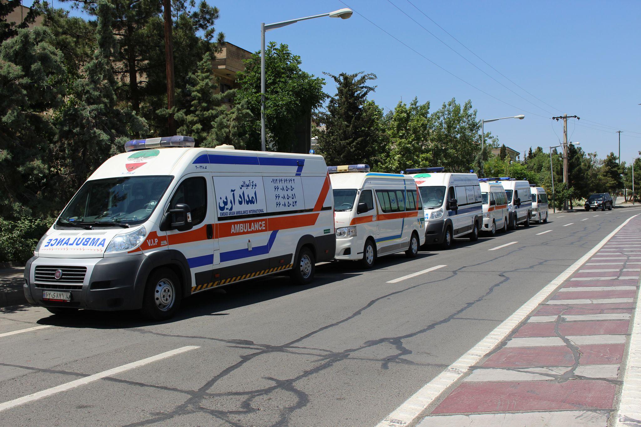مرکز آمبولانس خصوصی امداد آرین پارسیان
