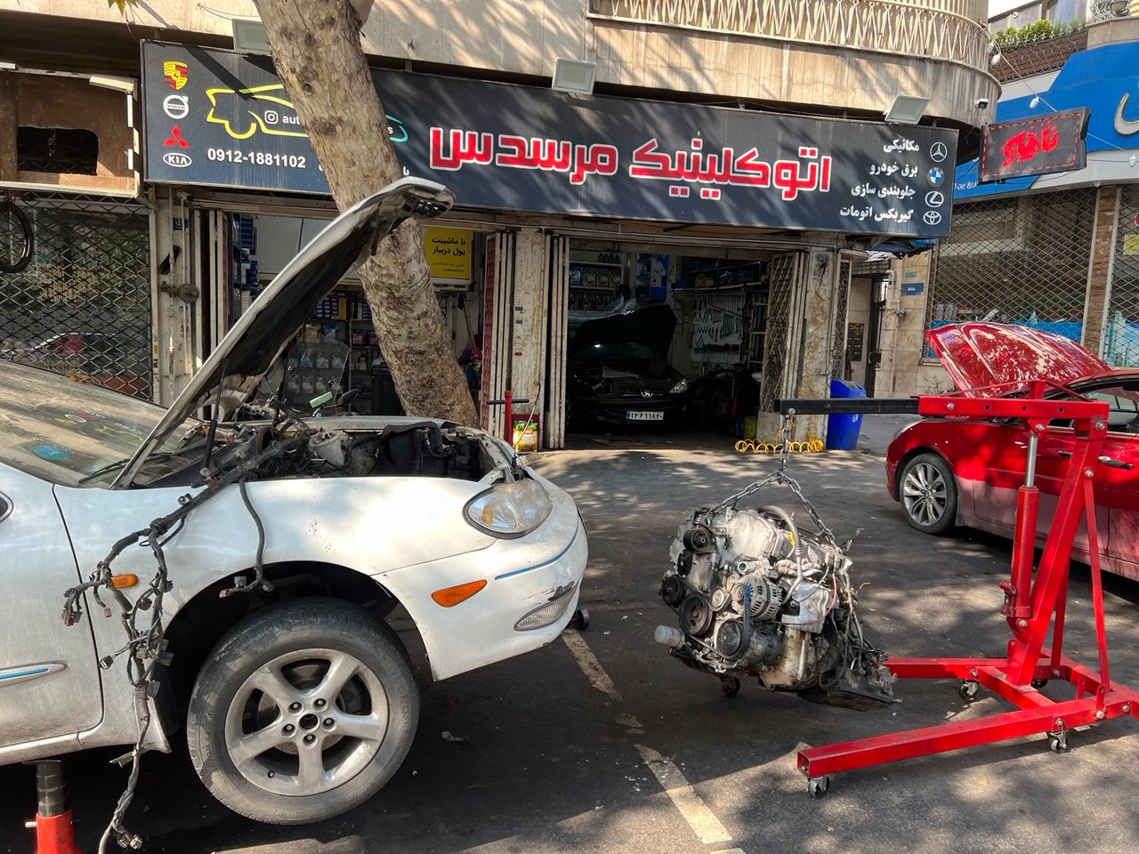 تعمیرگاه ماشین خارجی و ایرانی شبانه روزی غفار