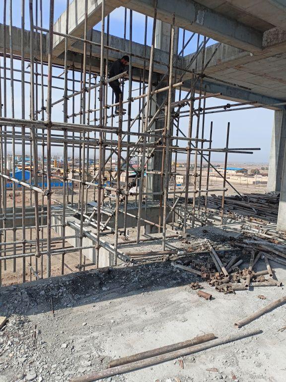 داربست فلزی و کفراژبندی نوین نصب