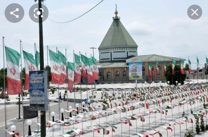 گلزار شهدای امام زاده ابراهیم بابلسر