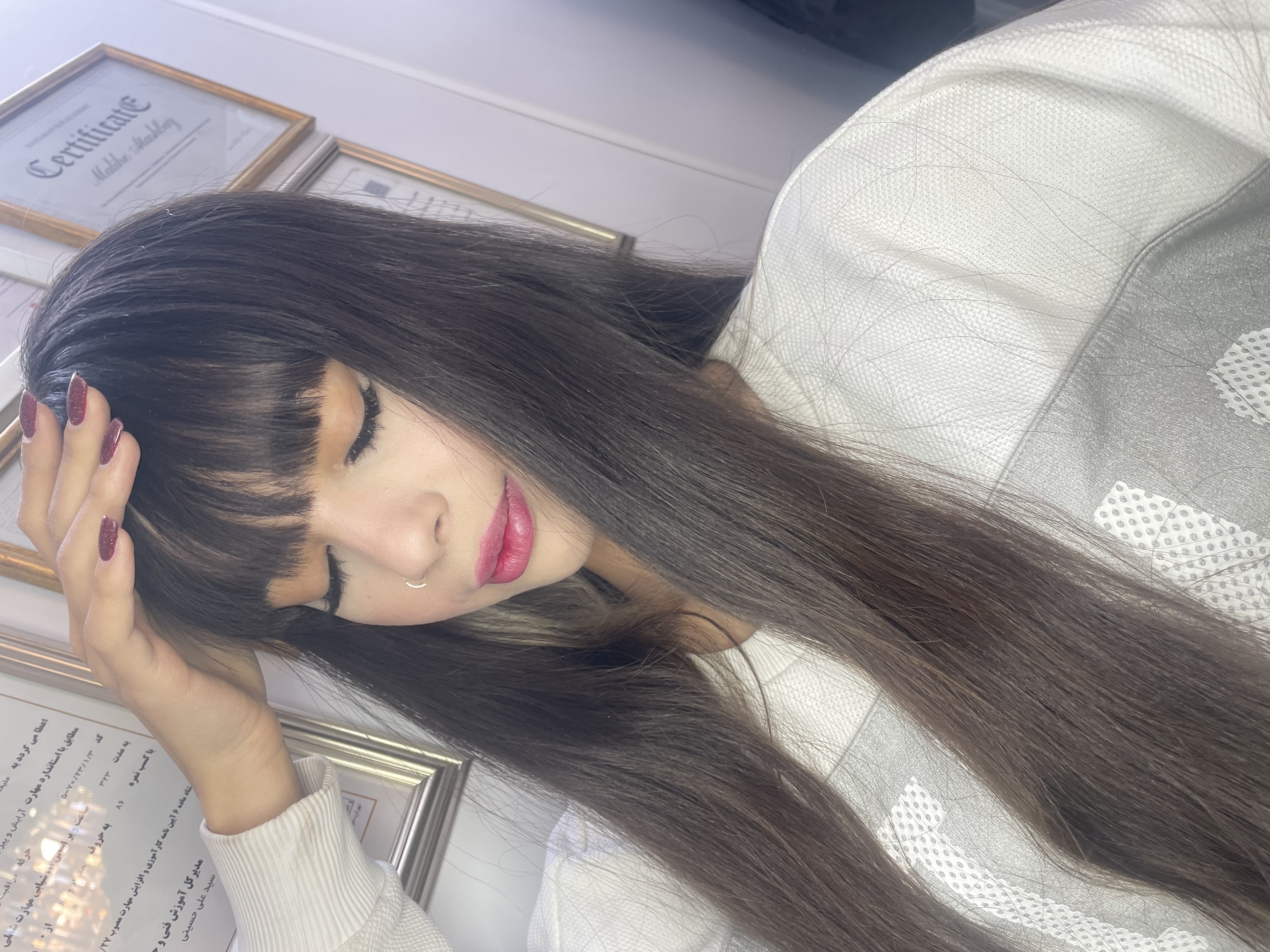 اکستنشن مژه انیس ضیا