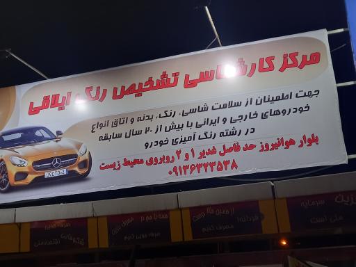 تشخیص رنگ ایلاقی