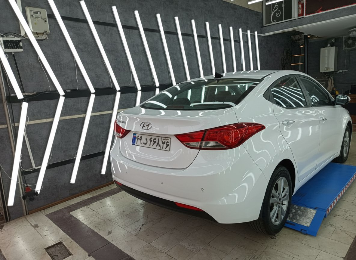 تشخیص رنگ خودرو پرتویی