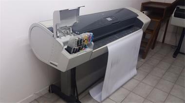 پلات رنگی چاپ نقشه مهدی