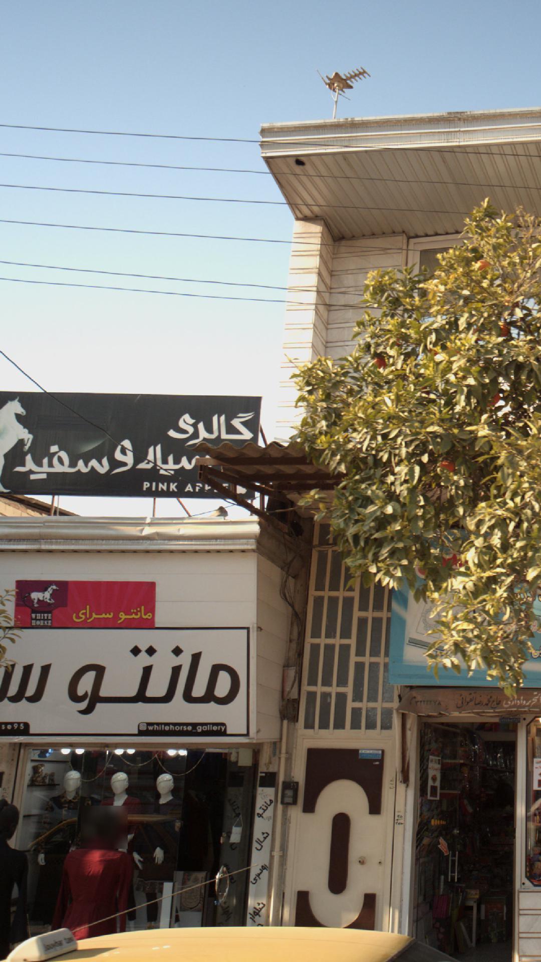 مانتو سیاه و سفید