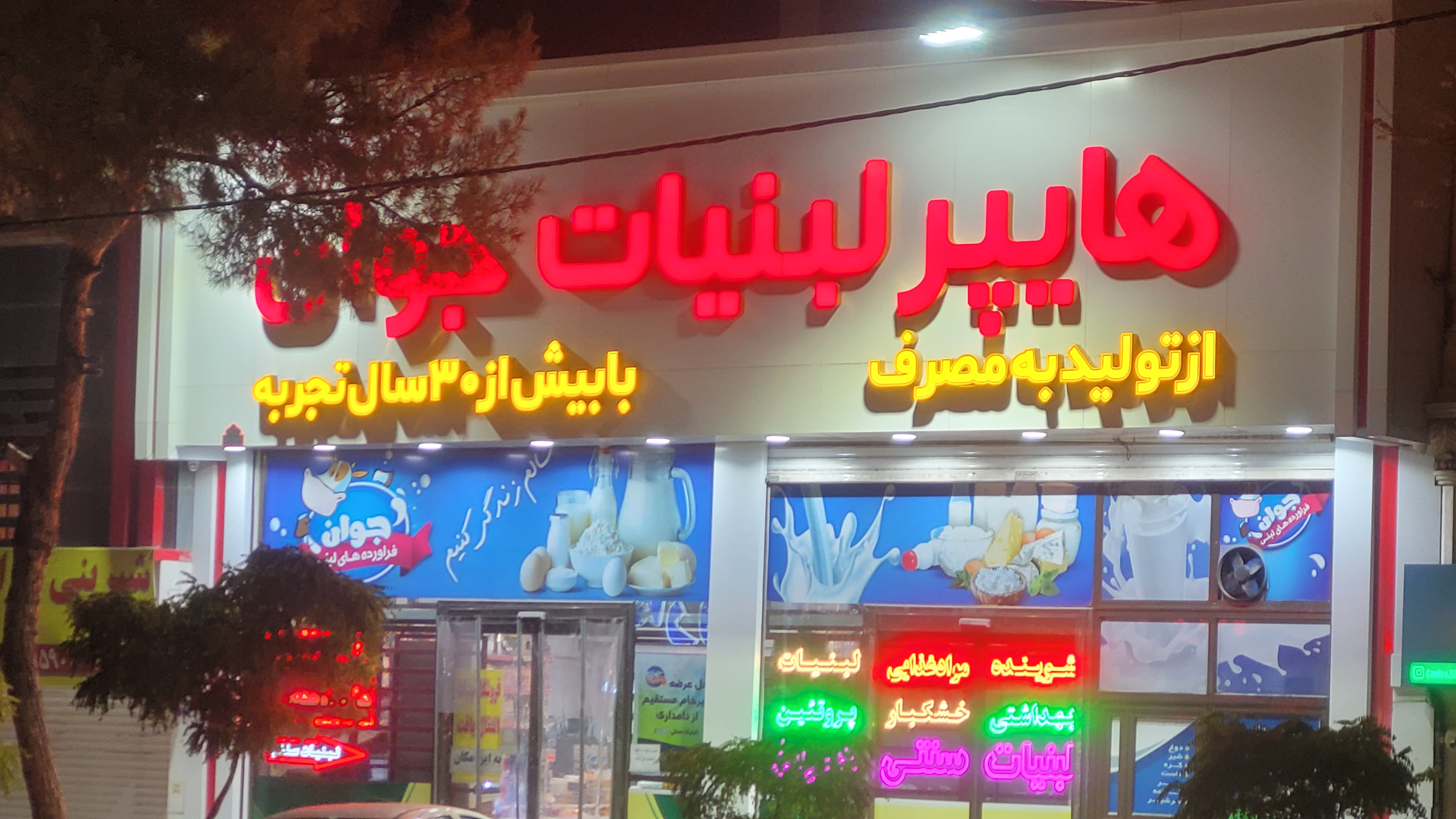 لبنیات سنتی جوان