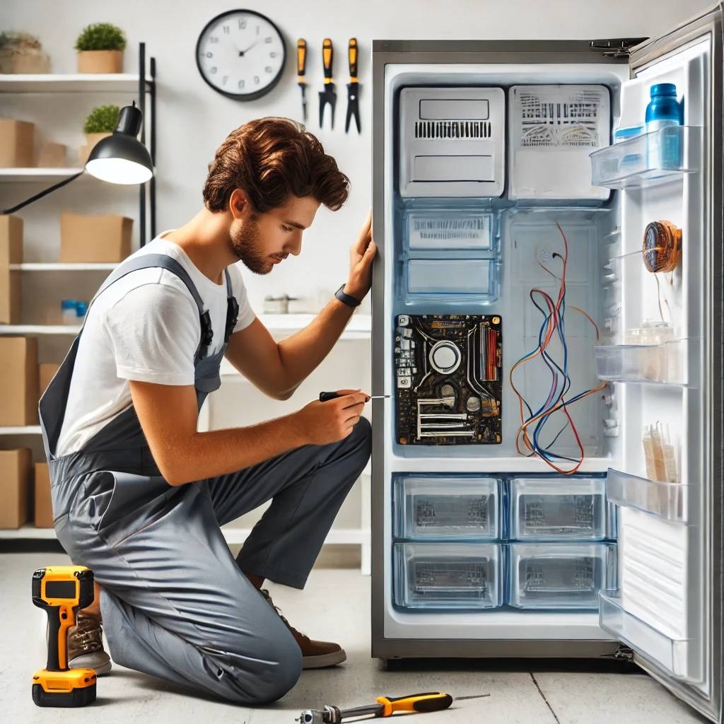 تعمیرکار یخچال با بیش از سی سال سابقه