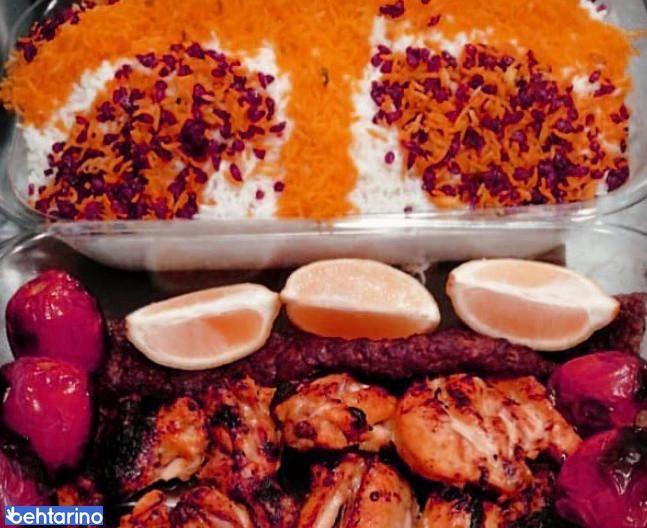 تهیه غذا سیب شمرون