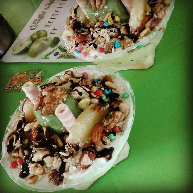 آبمیوه بستنی آلما