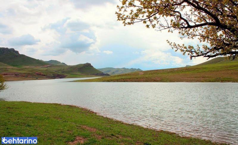 دریاچه سد تهم