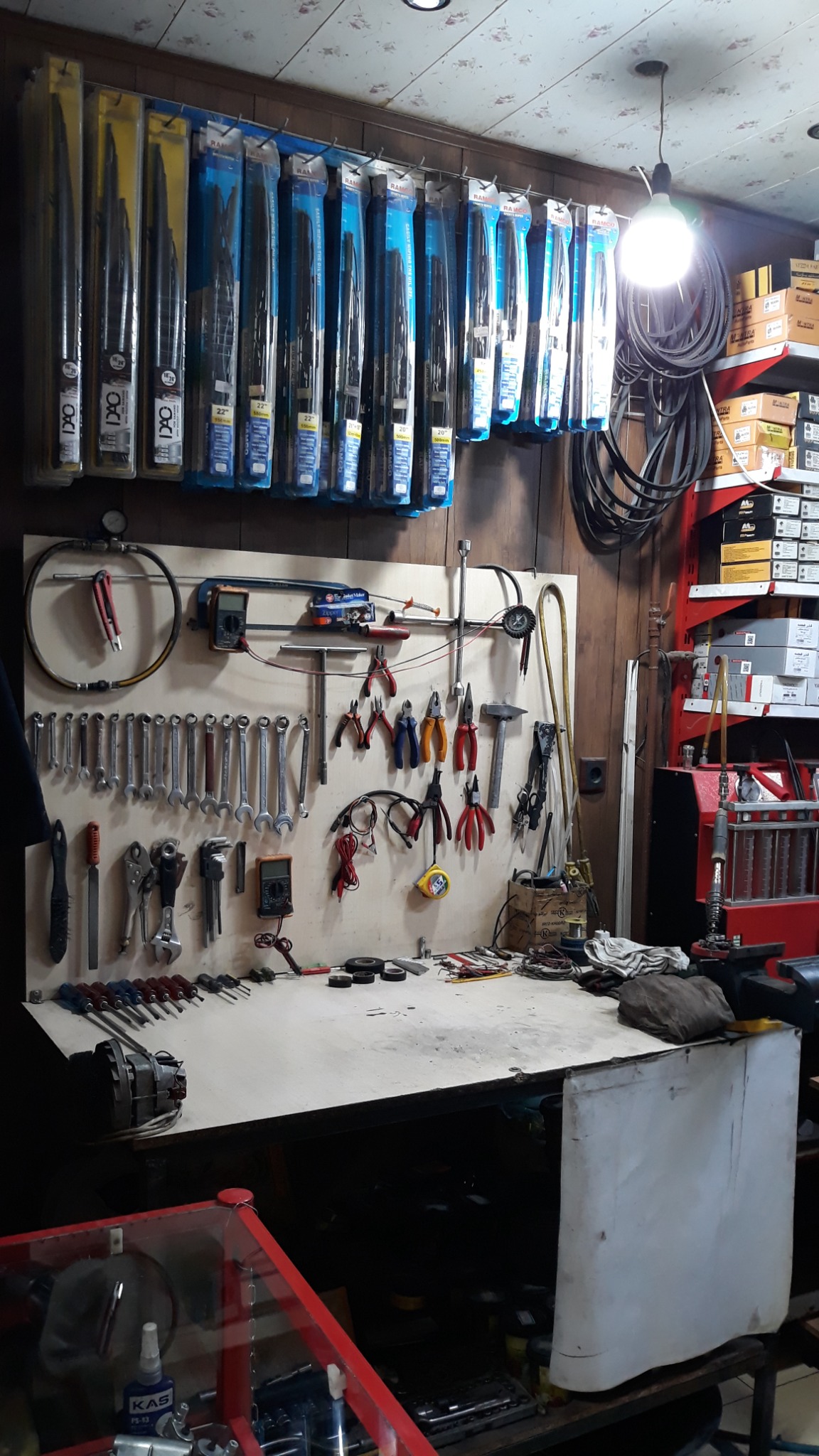 باطریسازی چراغ چک